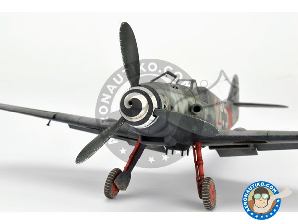 Image 29: Messerschmitt Bf 109 G-6/AS | Airplane kit in 1/48 scale manufactured by Eduard (ref. 82163)