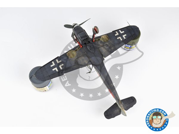 Image 30: Messerschmitt Bf 109 G-6/AS | Airplane kit in 1/48 scale manufactured by Eduard (ref. 82163)