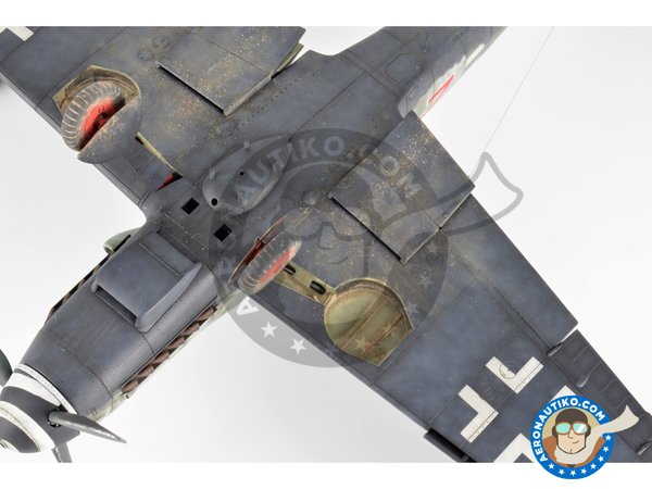 Image 31: Messerschmitt Bf 109 G-6/AS | Airplane kit in 1/48 scale manufactured by Eduard (ref. 82163)