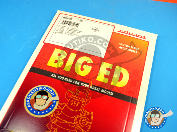 Image 1: Grumman F-14 Tomcat A | Big ED set in 1/32 scale manufactured by Eduard (ref. BIG3235)