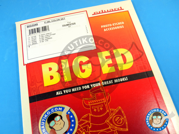 Image 1: Lockheed P-38 Lightning L | Big ED set en escala 1/32 fabricado por Eduard (ref. BIG3249)