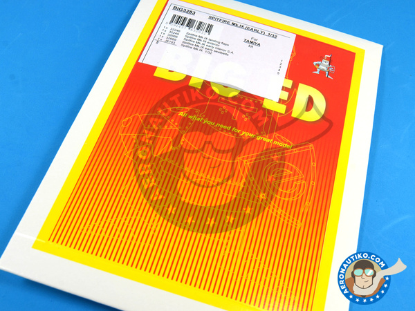 Image 2: Supermarine Spitfire Mk. IX | Big ED set in 1/32 scale manufactured by Eduard (ref. BIG3283)