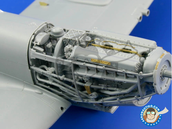 Image 5: Supermarine Spitfire Mk. IX | Big ED set in 1/32 scale manufactured by Eduard (ref. BIG3283)