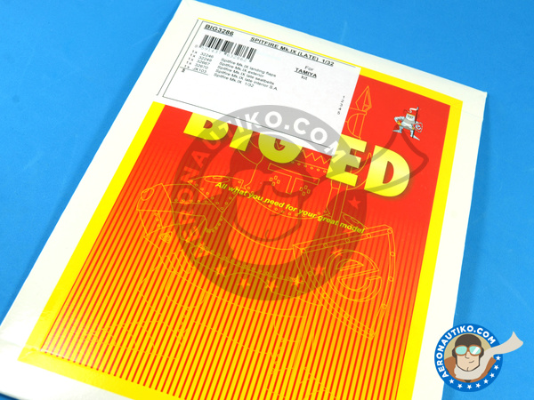 Image 2: Supermarine Spitfire Mk. IX late | Big ED set in 1/32 scale manufactured by Eduard (ref. BIG3286)