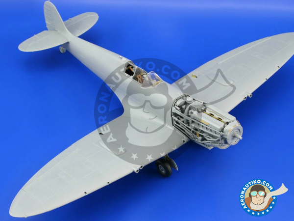 Image 4: Supermarine Spitfire Mk. IX late | Big ED set in 1/32 scale manufactured by Eduard (ref. BIG3286)