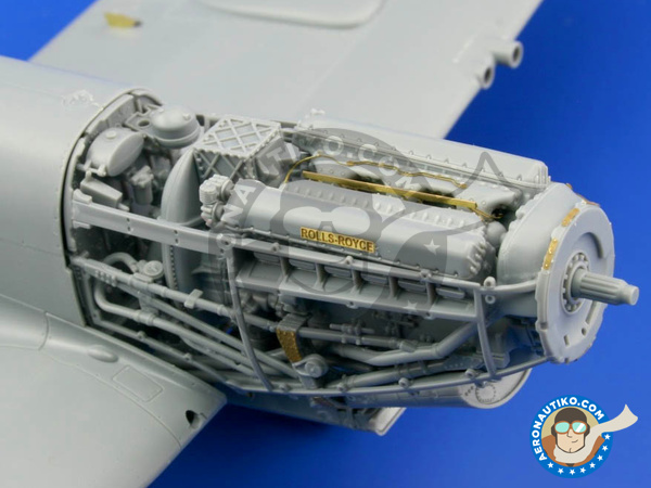 Image 5: Supermarine Spitfire Mk. IX late | Big ED set in 1/32 scale manufactured by Eduard (ref. BIG3286)