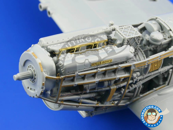 Image 6: Supermarine Spitfire Mk. IX late | Big ED set in 1/32 scale manufactured by Eduard (ref. BIG3286)