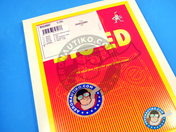 Image 2: McDonnell Douglas F/A-18 Hornet C | Big ED set en escala 1/48 fabricado por Eduard (ref. BIG4807)