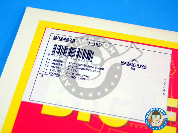 Image 1: McDonnell Douglas F/A-18 Hornet D | Big ED set in 1/48 scale manufactured by Eduard (ref. BIG4825)