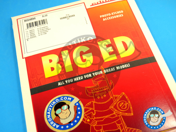 Image 2: Fairchild-Republic A-10 Thunderbolt II | Big ED set in 1/48 scale manufactured by Eduard (ref. BIG4894)