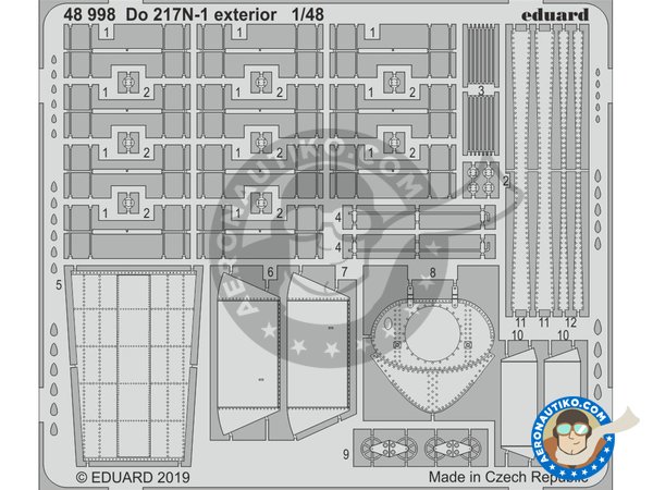 Image 4: Do 217N-11 | Big ED set in 1/48 scale manufactured by Eduard (ref. BIG49234)