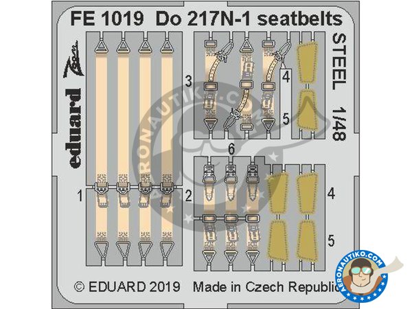 Image 7: Do 217N-11 | Big ED set in 1/48 scale manufactured by Eduard (ref. BIG49234)