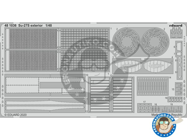 Image 2: Su-27S | Big ED set in 1/48 scale manufactured by Eduard (ref. BIG49273)