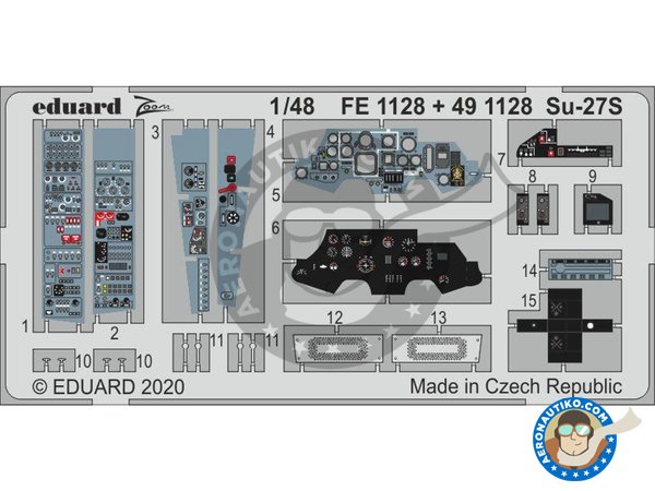 Image 3: Su-27S | Big ED set in 1/48 scale manufactured by Eduard (ref. BIG49273)