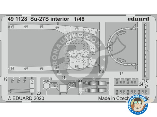 Image 4: Su-27S | Big ED set in 1/48 scale manufactured by Eduard (ref. BIG49273)
