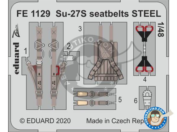 Image 5: Su-27S | Big ED set in 1/48 scale manufactured by Eduard (ref. BIG49273)