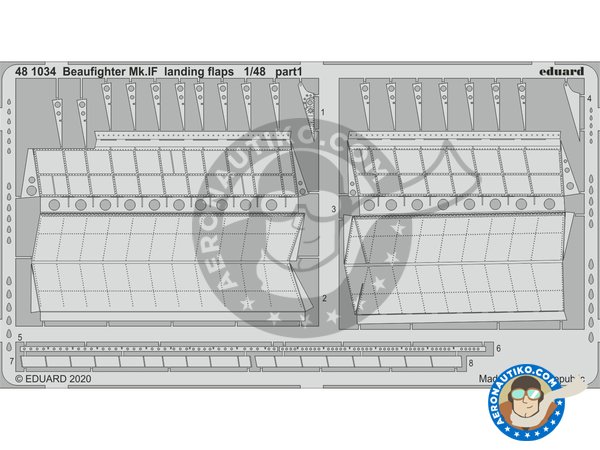 Image 2: Bristol Beaufighter Mk.IF | Big ED set in 1/48 scale manufactured by Eduard (ref. BIG49275)