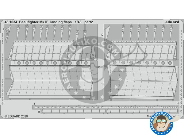 Image 3: Bristol Beaufighter Mk.IF | Big ED set in 1/48 scale manufactured by Eduard (ref. BIG49275)