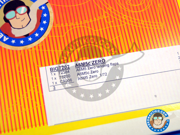 Image 1: Mitsubishi A6M Zero 5c | Big ED set in 1/72 scale manufactured by Eduard (ref. BIG7202)