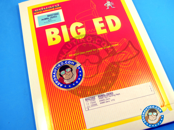 Image 2: Mitsubishi A6M Zero 5c | Big ED set in 1/72 scale manufactured by Eduard (ref. BIG7202)