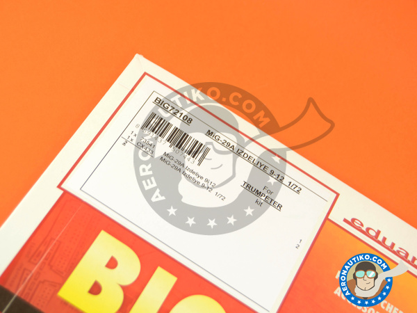 Image 3: Mikoyan MiG-29 Fulcrum A | Big ED set in 1/72 scale manufactured by Eduard (ref. BIG72108)