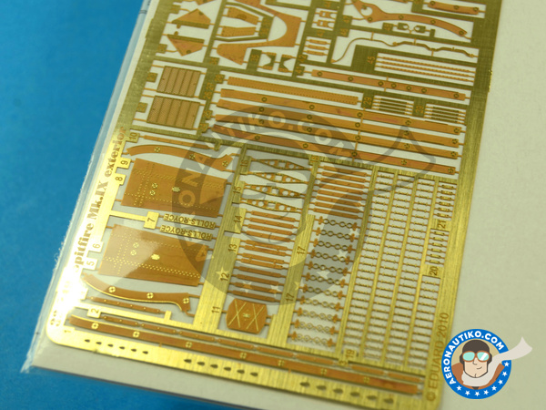 Image 3: Supermarine Spitfire Exterior Mk. IX | Photo-etched parts in 1/32 scale manufactured by Eduard (ref. ED32249)