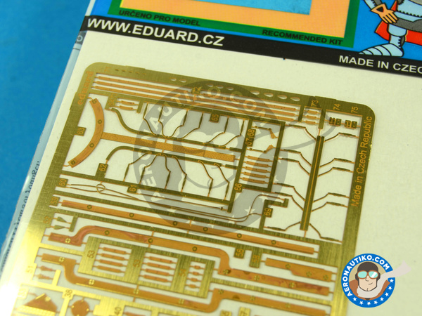 Image 5: Supermarine Spitfire Exterior Mk. IX | Photo-etched parts in 1/32 scale manufactured by Eduard (ref. ED32249)