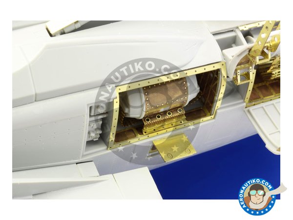 Image 2: Grumman F-14D Armament | Photo-etched parts in 1/32 scale manufactured by Eduard (ref. ED32309)