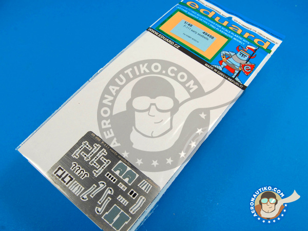 Image 1: General Dynamics F-111 Aardvark cinturones | Cinturones en escala 1/48 fabricado por Eduard (ref. ED49498)