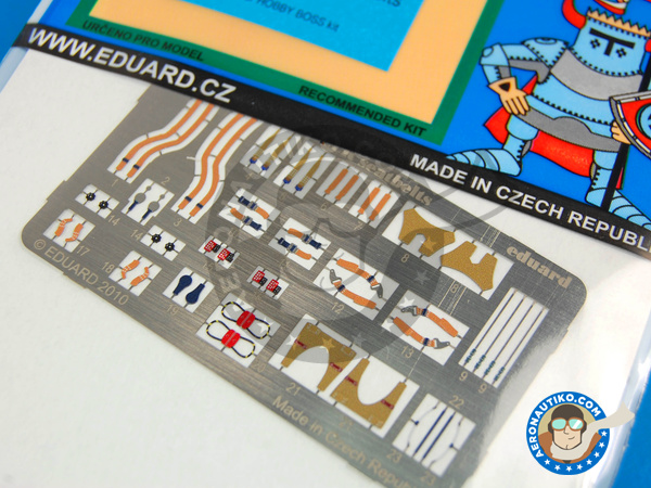Image 1: Panavia Tornado ECR cinturones | Cinturones en escala 1/48 fabricado por Eduard (ref. ED49528)