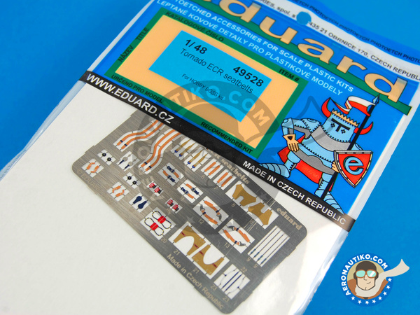 Image 2: Panavia Tornado ECR cinturones | Cinturones en escala 1/48 fabricado por Eduard (ref. ED49528)