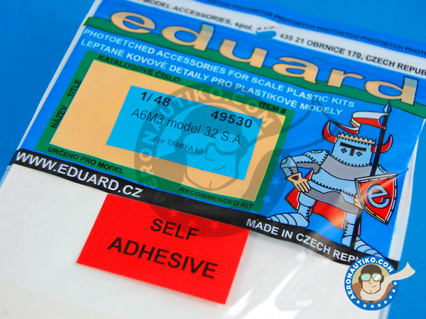 Image 2: Mitsubishi A6M Zero Model 32 | Fotograbados en escala 1/48 fabricado por Eduard (ref. ED49530)