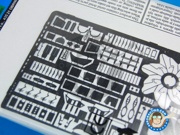 Image 6: Mitsubishi A6M Zero Model 32 | Fotograbados en escala 1/48 fabricado por Eduard (ref. ED49530)