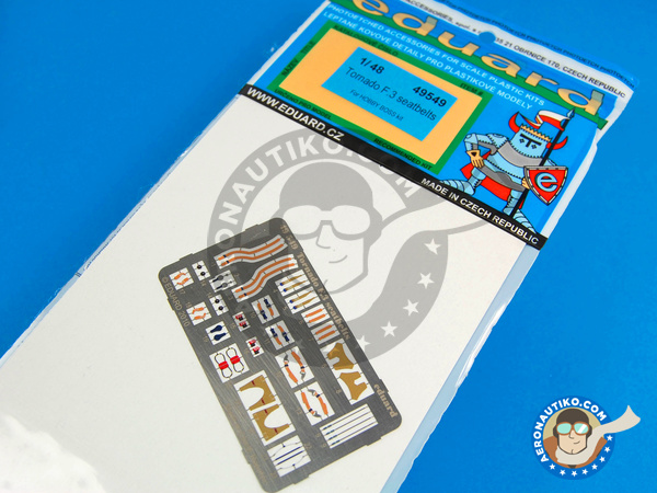 Image 2: Panavia Tornado seatbelts F.3 | Seatbelts in 1/48 scale manufactured by Eduard (ref. ED49549)