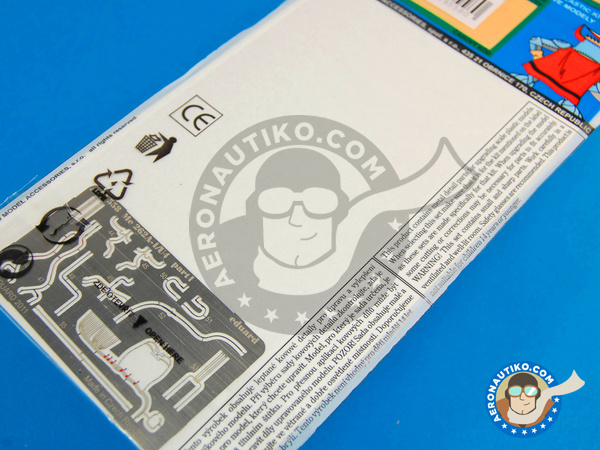 Image 4: Messerschmitt Me 262 Schwalbe A-1/U4 | Photo-etched parts in 1/48 scale manufactured by Eduard (ref. ED49558)