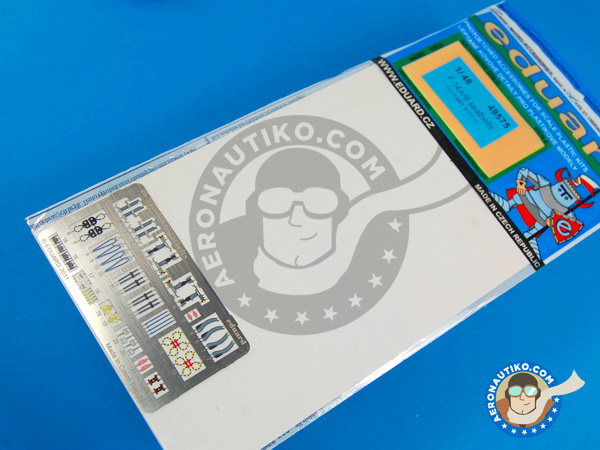 Image 1: Grumman F-14 Tomcat cinturones A/B | Cinturones en escala 1/48 fabricado por Eduard (ref. ED49575)