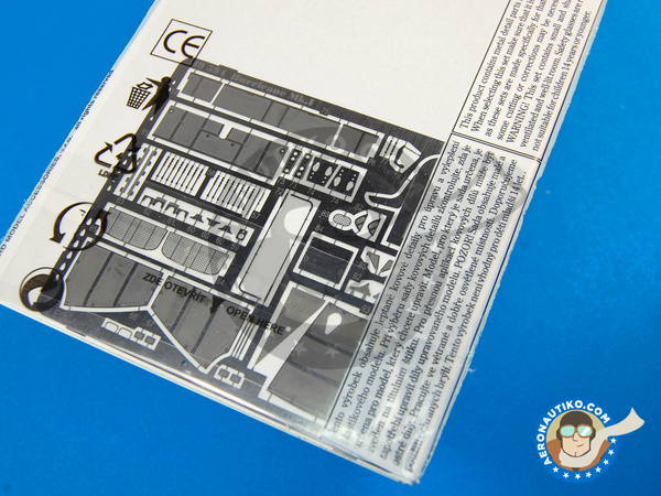 Image 6: Hawker Hurricane cockpit Mk. I | Coloured photo-etched cockpit parts in 1/48 scale manufactured by Eduard (ref. ED49594)