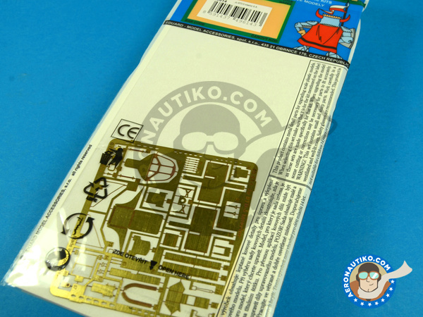 Image 2: Junkers Ju-87 Stuka interior D-5 | Fotograbados coloreados para el Cockpit en escala 1/48 fabricado por Eduard (ref. ED49614)