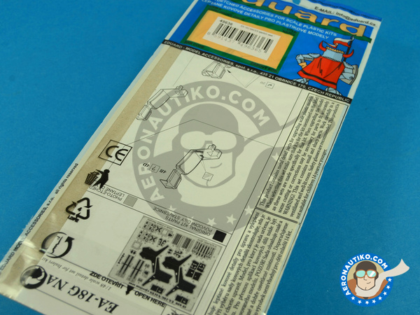 Image 3: Boeing EA-18G Growler asiento Martin-Baker eyectable | Asiento de avión en escala 1/48 fabricado por Eduard (ref. 49636)