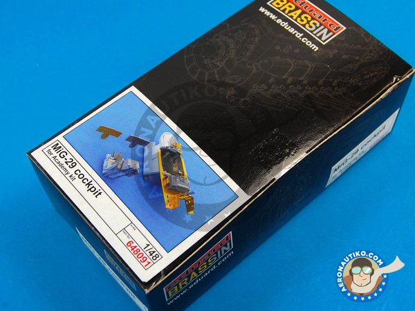 Image 1: Mikoyan MiG-29 Fulcrum | Cockpit | Cockpit set in 1/48 scale manufactured by Eduard (ref. ED648091)