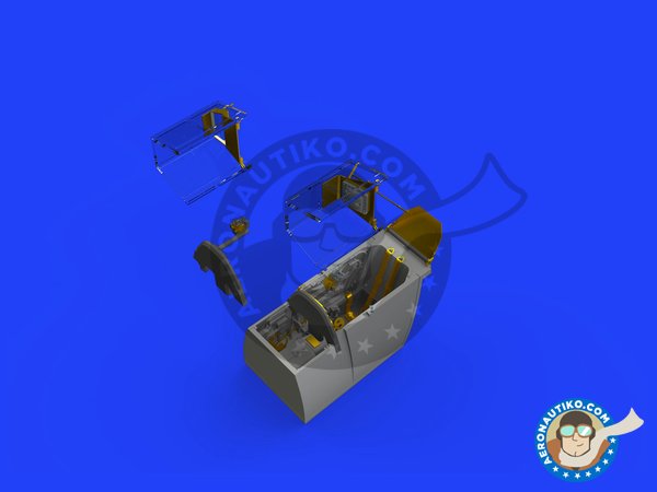 Image 2: Cockpit para BF 109G-6 | Cockpit set en escala 1/48 fabricado por Eduard (ref. ED648405)
