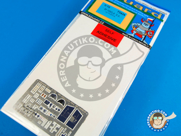 Image 1: Messerschmitt Bf 109G-6 | Fotograbados en escala 1/72 fabricado por Eduard (ref. ED73434)