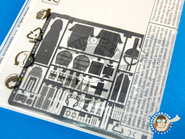 Image 6: Messerschmitt Bf 109G-6 | Fotograbados en escala 1/72 fabricado por Eduard (ref. ED73434)