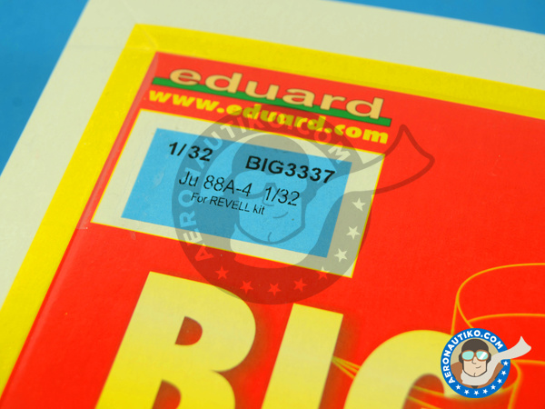 Image 2: Junkers Ju-88 A-4 | Big ED set in 1/32 scale manufactured by Eduard (ref. EDBIG3337)