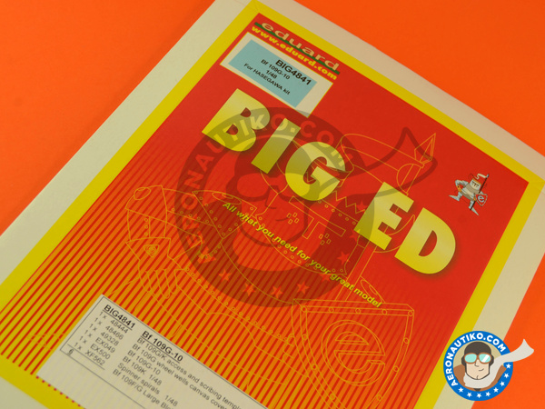 Image 3: Messerschmitt Bf 109 G-10 | Big ED set in 1/48 scale manufactured by Eduard (ref. EDBIG4841)