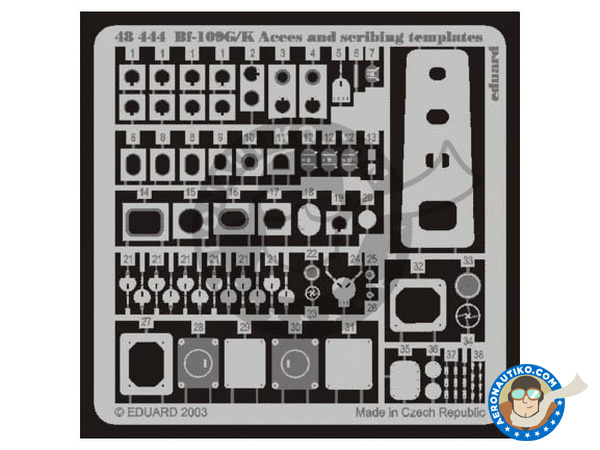 Image 5: Messerschmitt Bf 109 G-10 | Big ED set in 1/48 scale manufactured by Eduard (ref. EDBIG4841)