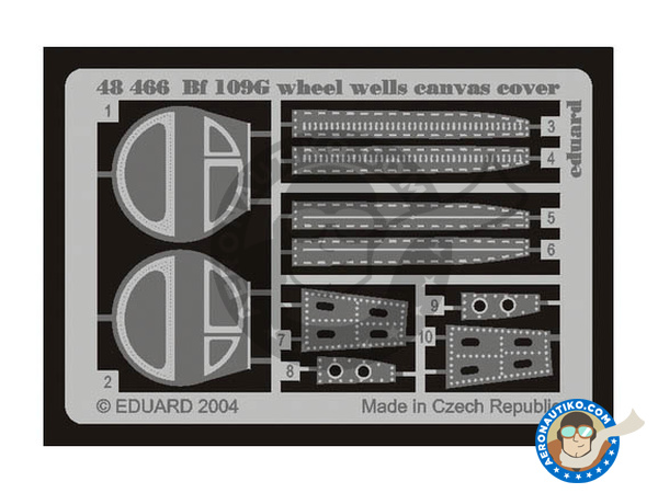 Image 6: Messerschmitt Bf 109 G-10 | Big ED set in 1/48 scale manufactured by Eduard (ref. EDBIG4841)