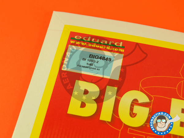 Image 1: Messerschmitt Bf 109 G-2 | Big ED set in 1/48 scale manufactured by Eduard (ref. EDBIG4849)