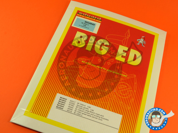 Image 3: Messerschmitt Bf 109 G-2 | Big ED set in 1/48 scale manufactured by Eduard (ref. EDBIG4849)