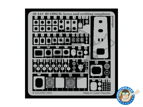 Image 4: Messerschmitt Bf 109 G-2 | Big ED set in 1/48 scale manufactured by Eduard (ref. EDBIG4849)